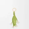 Strawberry Flower Charm in Classic Calfskin Strawberry Flower Charm in Classic Calfskin