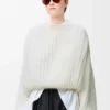 Sweater in Mohair Blend Sweater in Mohair Blend