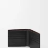 Switch Bifold Wallet in Supple Grained Calfskin and Suede Switch Bifold Wallet in Supple Grained Calfskin and Suede