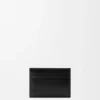 Switch Plain Cardholder in Supple Grained Calfskin and Suede Switch Plain Cardholder in Supple Grained Calfskin and Suede