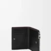 Switch Slim Compact Wallet in Supple Grained Calfskin and Suede Switch Slim Compact Wallet in Supple Grained Calfskin and Suede