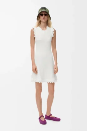 Tank Dress in Stretch Cotton