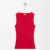 Tank Top in Stretch Cotton