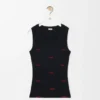 Tank Top in Stretch Cotton