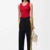 Tank Top in Stretch Cotton