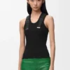 Tank Top in Stretch Cotton