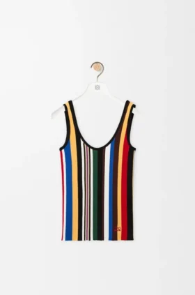 Tank Top in Stretch Viscose Blend