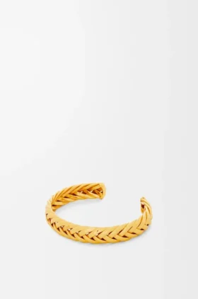 Thin Braided Cuff in Sterling Silver Thin Braided Cuff in Sterling Silver