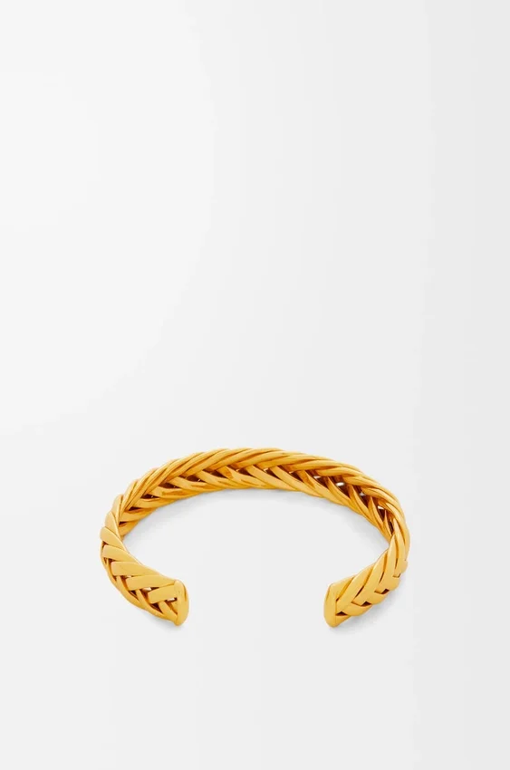 Thin Braided Cuff in Sterling Silver Thin Braided Cuff in Sterling Silver