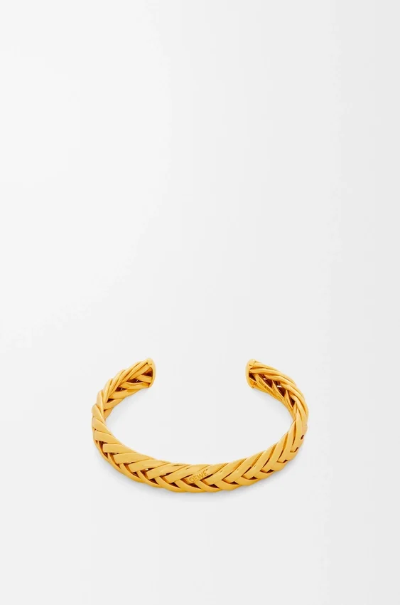 Thin Braided Cuff in Sterling Silver Thin Braided Cuff in Sterling Silver