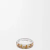 Thin Pavé Ring in Sterling Silver and Crystals Thin Pavé Ring in Sterling Silver and Crystals