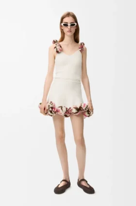 Top in Cotton Blend