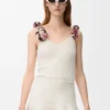Top in Cotton Blend Top in Cotton Blend