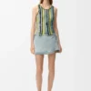 Top in Viscose and Cotton Blend Top in Viscose and Cotton Blend