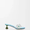 Toy Crystal Flowers Sandal in Pvc Toy Crystal Flowers Sandal in Pvc