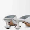 Toy Mule in Laminated Lambskin Toy Mule in Laminated Lambskin