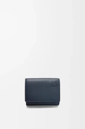 Trifold Wallet in Soft Grained Calfskin