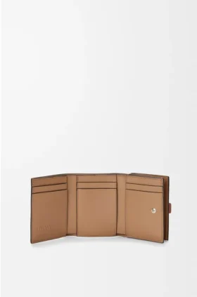 Trifold Wallet in Soft Grained Calfskin