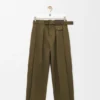 Trousers in Cotton and Silk