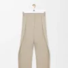 Trousers in Cotton and Silk