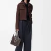 Trousers in Cotton and Silk