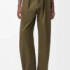 Trousers in Cotton and Silk