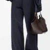 Trousers in Cotton and Silk