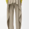 Trousers in Cotton and Silk