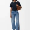Trousers in Denim