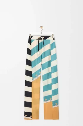 Trousers in Silk