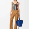 Trousers in Suede Goatskin
