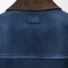 Trucker Jacket in Suede Goat Skin Trucker Jacket in Suede Goat Skin