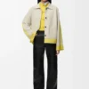 Turn-Up Jacket in Suede Lambskin Turn-Up Jacket in Suede Lambskin