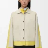 Turn-Up Jacket in Suede Lambskin Turn-Up Jacket in Suede Lambskin