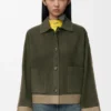 Turn-Up Jacket in Suede Lambskin Turn-Up Jacket in Suede Lambskin