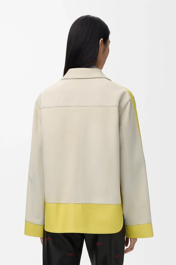 Turn-Up Jacket in Suede Lambskin Turn-Up Jacket in Suede Lambskin