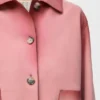 Turn-Up Jacket in Suede Lambskin Turn-Up Jacket in Suede Lambskin
