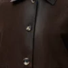 Turn-Up Jacket in Suede Lambskin Turn-Up Jacket in Suede Lambskin