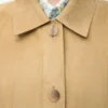 Turn-Up Jacket in Suede Lambskin Turn-Up Jacket in Suede Lambskin