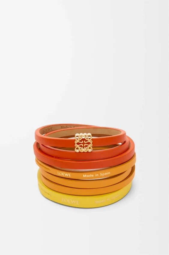 Twist Double Bracelet in Calfskin Twist Double Bracelet in Calfskin