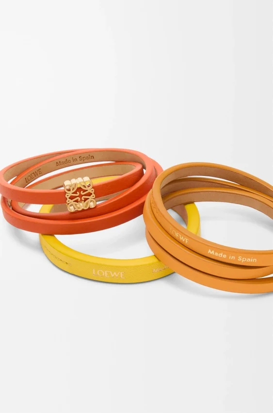 Twist Double Bracelet in Calfskin Twist Double Bracelet in Calfskin