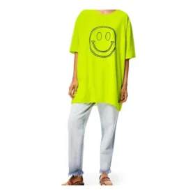 Unisex Smiley Printing Yellow S616341X65-8147