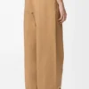 Wide Leg Trousers in Cotton