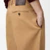 Wide Leg Trousers in Cotton