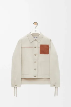Workwear Jacket in Cotton and Linen