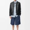 Workwear Jacket in Nappa Lambskin Workwear Jacket in Nappa Lambskin