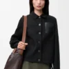 Workwear Jacket in Wool and Cashmere