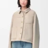 Workwear Jacket in Wool and Cashmere