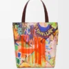Xl Puzzle Fold Tote in Classic Calfskin