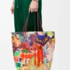 Xl Puzzle Fold Tote in Classic Calfskin